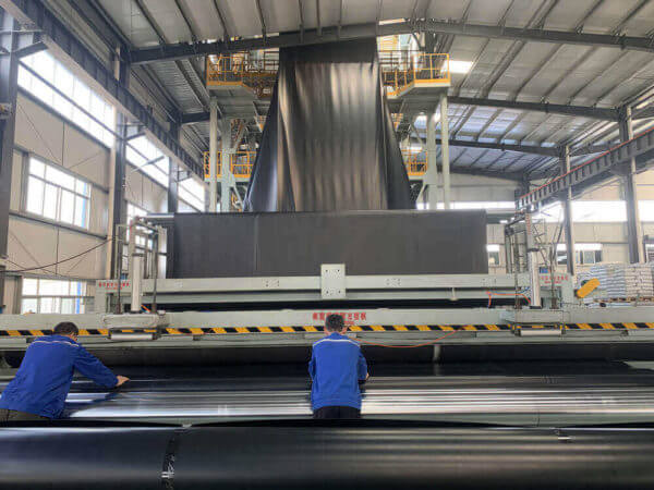 geomembrane blowing film process