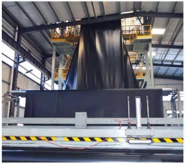 HDPE GEOMEMBRANE blowing film process
