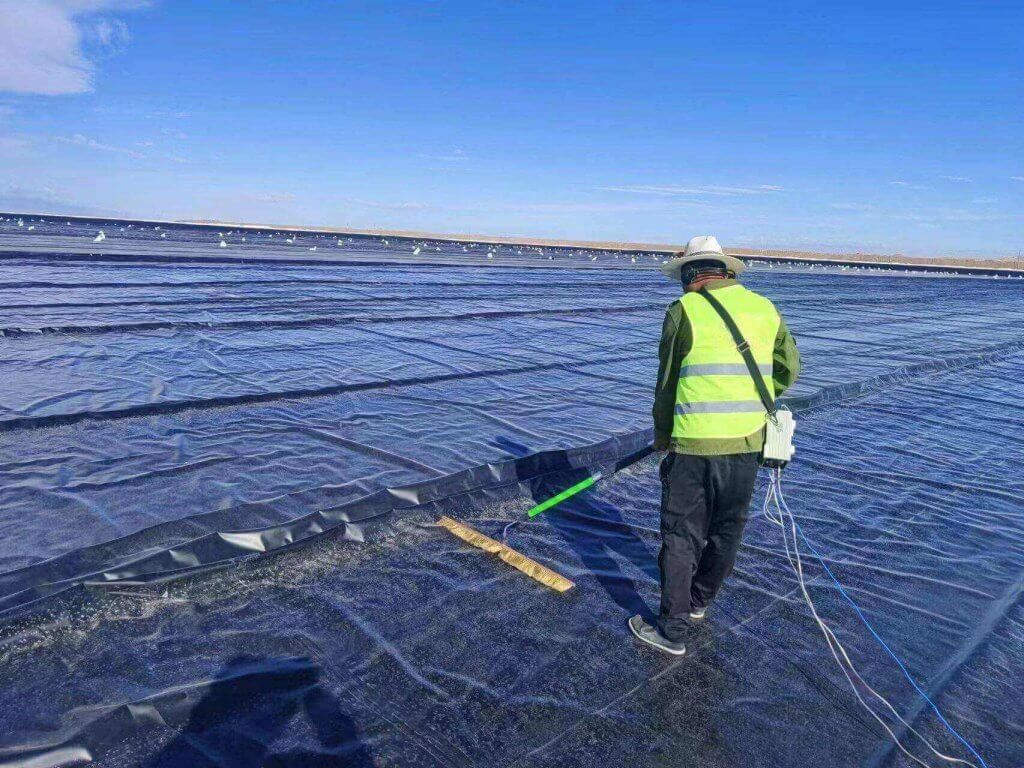 geomembrane salt production
