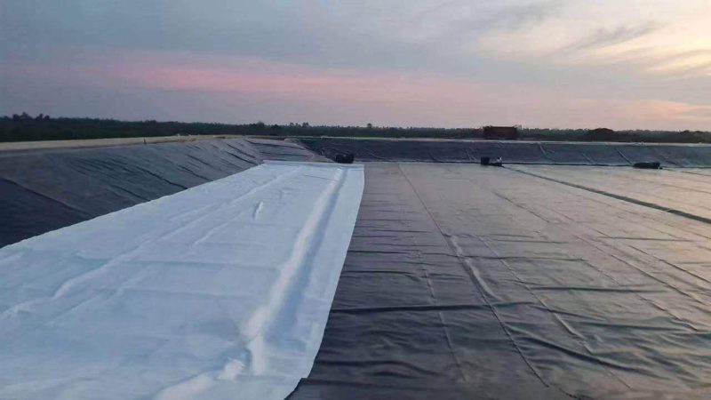 Geomembrana y geotextil de HDPE para vertederos