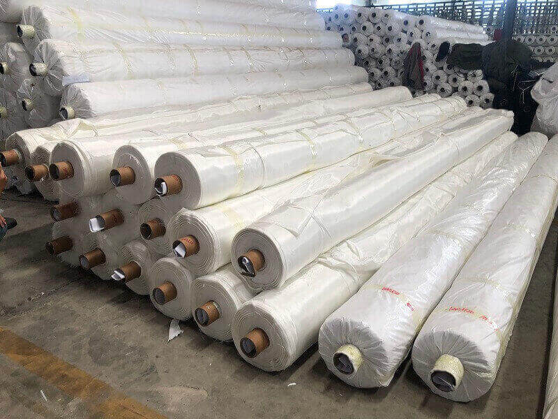 Woven geotextile packing
