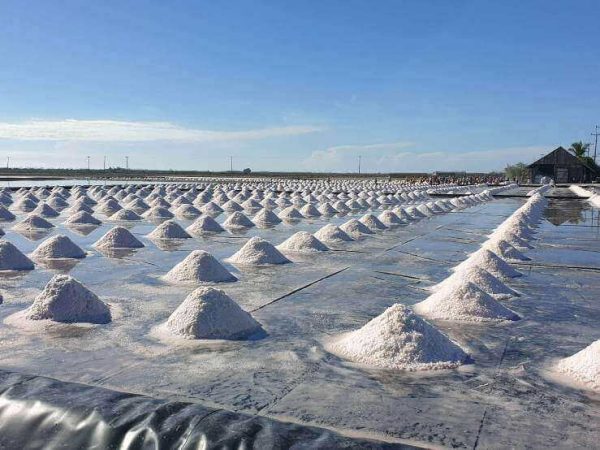geomembrane liner for salt brine pond