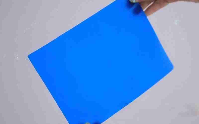 Blue hdpe geomembrane