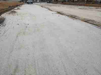geotextile drainage fabric used for road construction