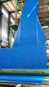 Blue hdpe geomembrane manufacturer supplier