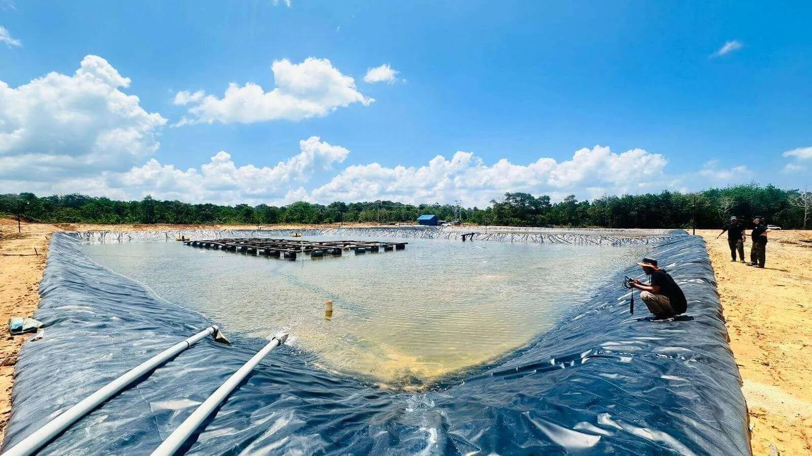 Indonesia aquaculture ponds
